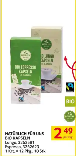 Transgourmet Bio kapseln Angebot