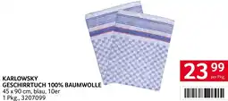 Transgourmet Karlowsky geschirrtuch 100% baumwolle Angebot