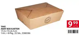 Transgourmet Take away box karton Angebot