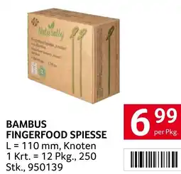 Transgourmet Bambus fingerfood spiesse Angebot
