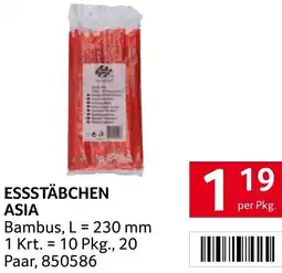 Transgourmet Essstäbchen asia Angebot