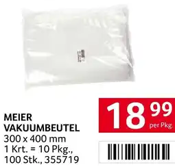 Transgourmet Meier vakuumbeutel Angebot