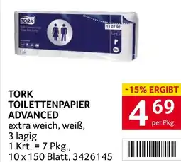 Transgourmet Tork toilettenpapier advanced Angebot