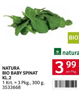 Transgourmet Natura bio baby spinat kl.2 Angebot