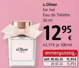 dm S oliver Angebot