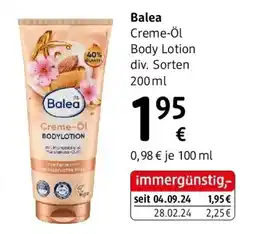 dm Balea Angebot