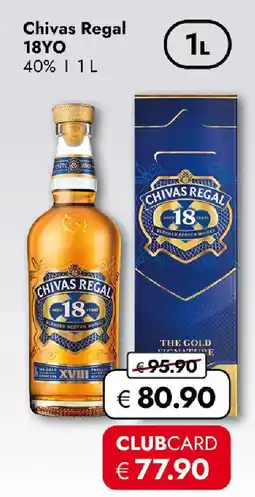 Travel FREE Chivas Regal 18YO Angebot