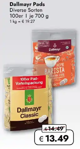 Travel FREE Dallmayr Pads Angebot
