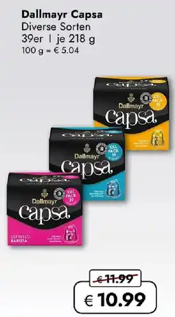 Travel FREE Dallmayr Capsa Angebot
