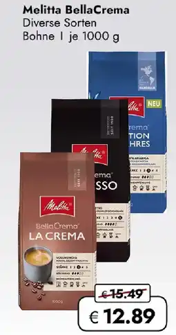 Travel FREE Melitta Bella Crema Angebot