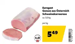 Eurogast Grissemann Eurogast Genuss aus Österreich Schweinekarreerose Angebot