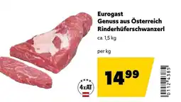 Eurogast Grissemann Eurogast Genuss aus Österreich Rinderhüferschwanzerl Angebot