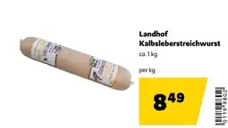 Eurogast Grissemann Landhof Kalbsleberstreichwurst Angebot