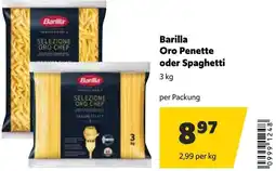 Eurogast Grissemann Barilla Oro Penette oder Spaghetti Angebot