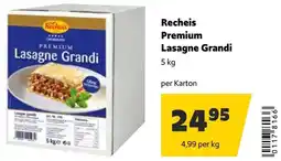 Eurogast Grissemann Recheis Premium Lasagne Grandi Angebot