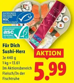 Lidl Für Dich Sushi-Herz Angebot