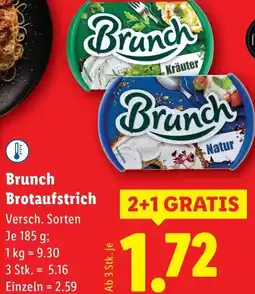 Lidl Brunch Brotaufstrich Angebot