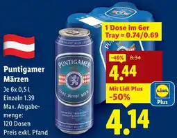 Lidl Puntigamer Märzen Angebot