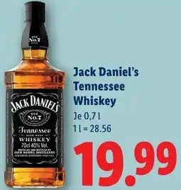 Lidl Jack Daniel's Tennessee Whiskey Angebot