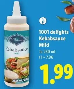 Lidl 1001 delights Kebabsauce Mild Angebot