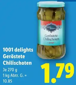 Lidl 1001 delights Geröstete Chilischoten Angebot
