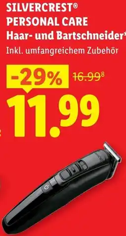 Lidl SILVERCREST® PERSONAL CARE Haar- und Bartschneider Angebot
