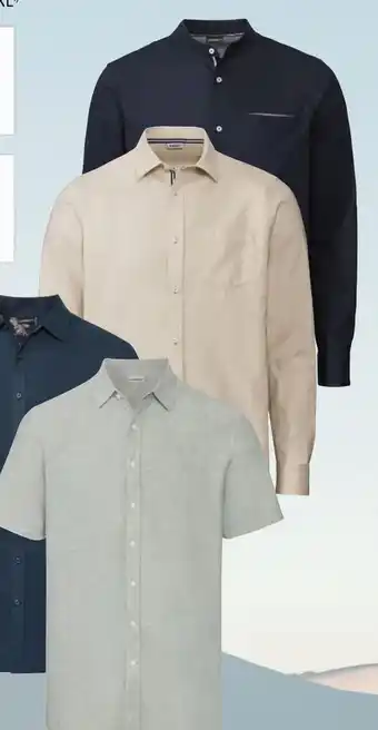 Lidl Herren Leinen-Freizeithemd Angebot