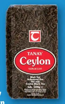 Lidl Tanay Tee Ceylon Angebot