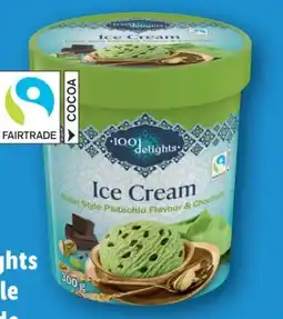 Lidl 1001 Delights Dubai Style SchokoladePistazien Eis Angebot