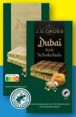 Lidl J.D. Gross Schokolade Dubai Style Angebot