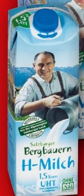 Lidl Bergbauern H-Milch Angebot