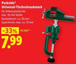 Lidl Parkside Universal Tischschraubstock Angebot
