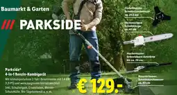 Lidl Parkside 4-in-1 Benzin Kombigerät Angebot