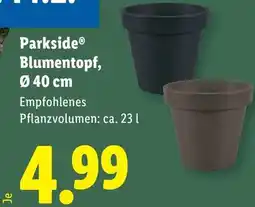 Lidl Parkside Blumentopf Angebot