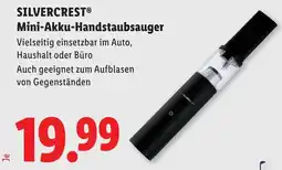 Lidl Silvercrest Mini-Akku-Handstaubsauger Angebot