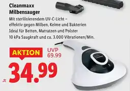 Lidl Cleanmaxx Milbensauger Angebot