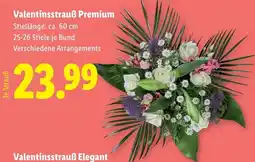 Lidl Valentinsstrauß Premium Angebot