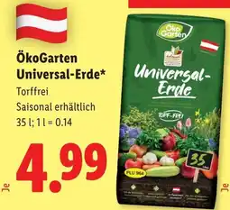 Lidl ÖkoGarten Universal Erde Angebot