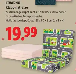 Lidl Livarno Klappmatratze Angebot