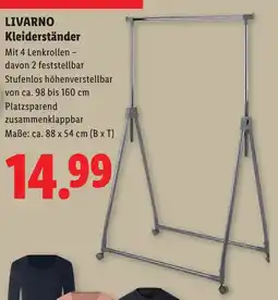 Lidl LIVARNO Kleiderständer Angebot