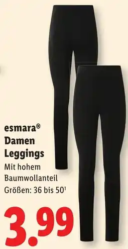 Lidl esmara Damen Leggings Angebot