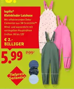 Lidl lupilu Kleinkinder Latzhose Angebot
