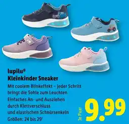 Lidl lupilu Kleinkinder Sneaker Angebot