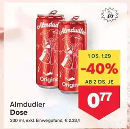 MPreis Almdudler Dose Angebot