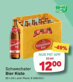 MPreis Schwechater Bier Kiste Angebot