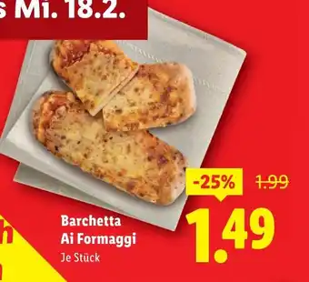 Lidl Barchetta Ai Formaggi Angebot