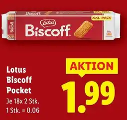 Lidl Lotus Biscoff Pocket Angebot
