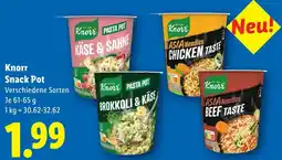 Lidl Knorr Snack Pot Angebot