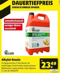 Hagebau Alkylat-Benzin Angebot
