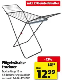 Hagebau Flügelwäsche- trockner Angebot